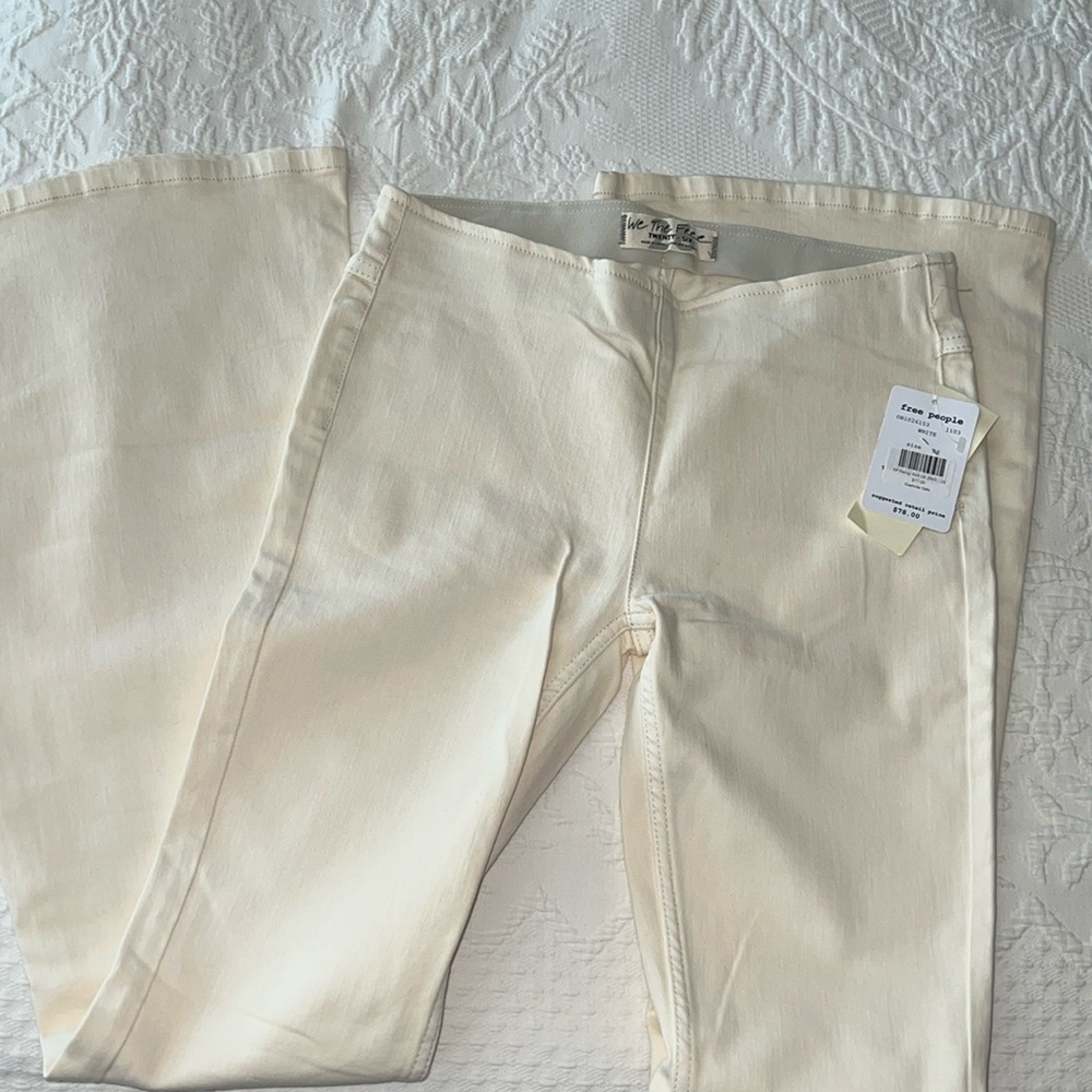 Free People Penny Pull on Flare Jeans NWT